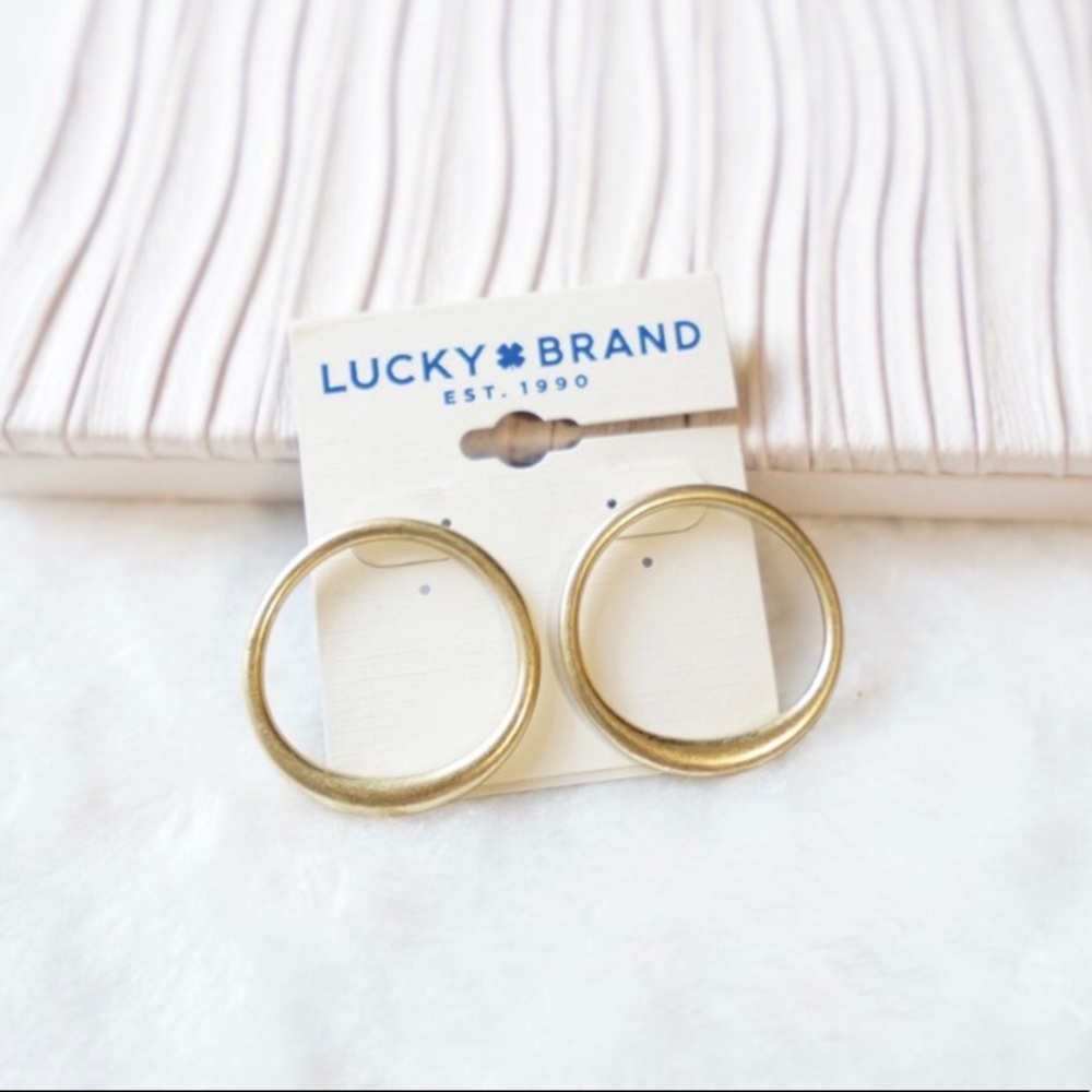 Lucky Brand Hoop Earrings